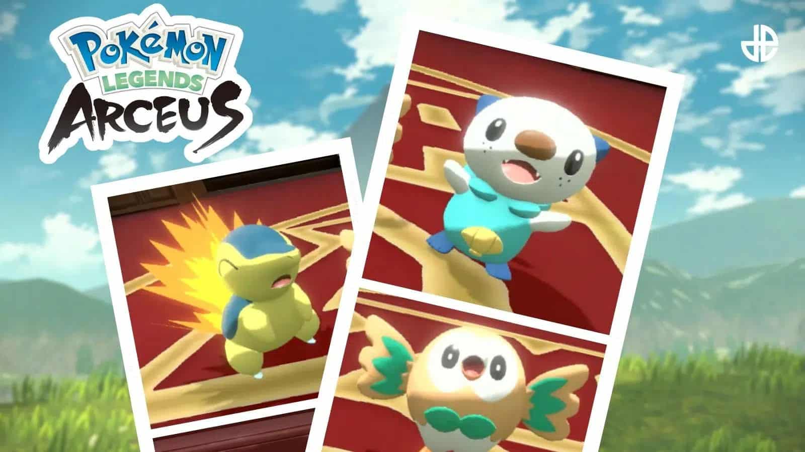 Le meilleur starter de Légendes Pokémon Arceus Héricendre, Brindibou ou Moustillon ? ActuLan